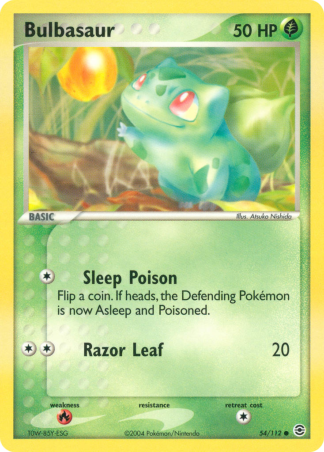 Bulbasaur 54 / 112