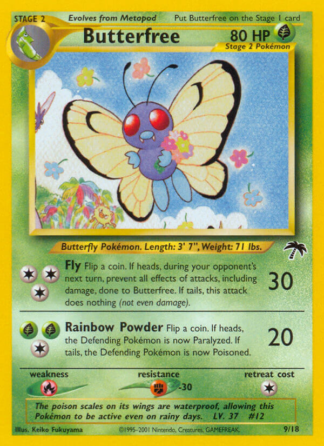 Butterfree 9 / 18