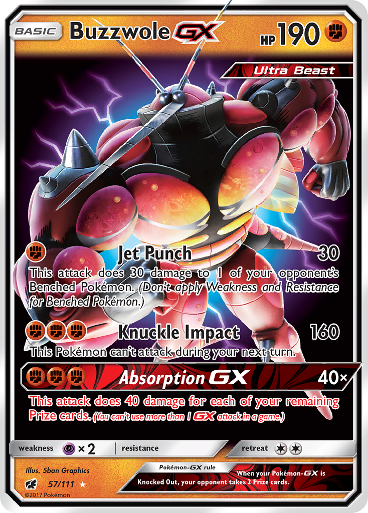 Buzzwole-GX 57 / 111