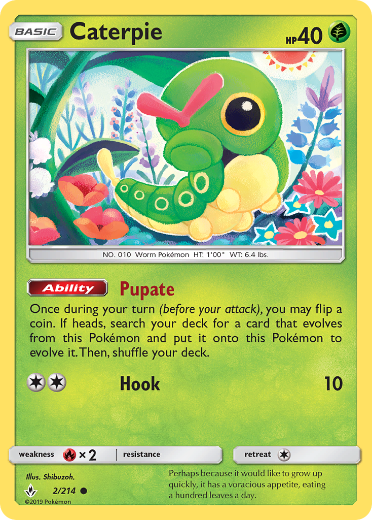 Caterpie 2 / 214