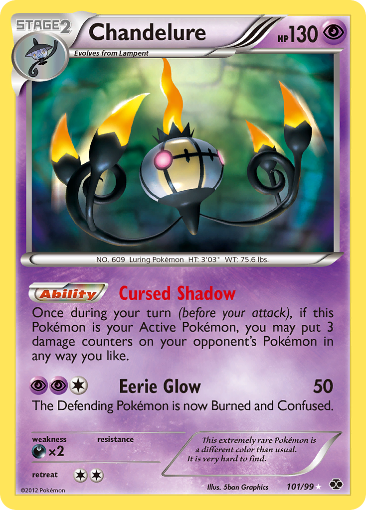 Chandelure 101 / 99