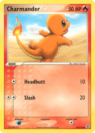 Charmander 58 / 112