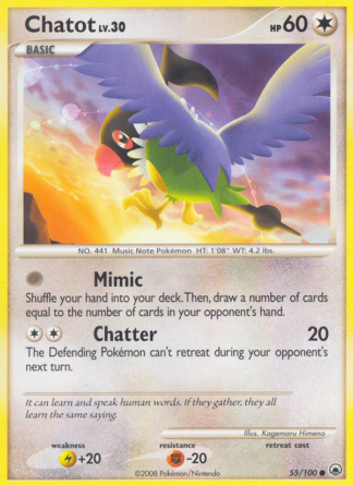 Chatot 55 / 100