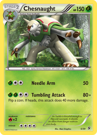 Chesnaught 5 / 39