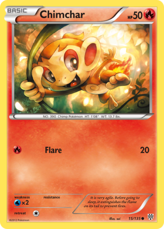Chimchar 15 / 135