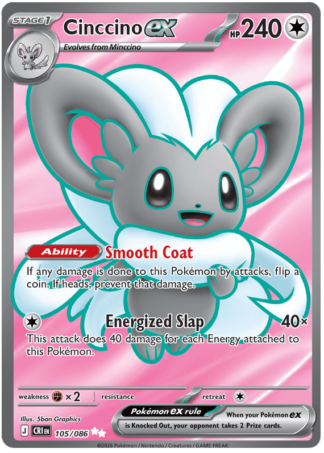 Cinccino ex 105 / 86