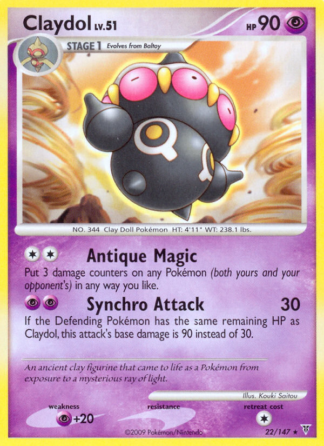 Claydol 22 / 147