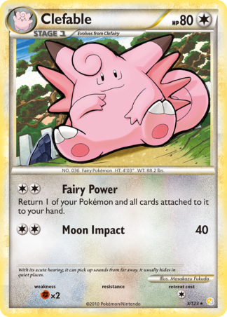 Clefable 3 / 123