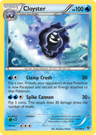 Cloyster 32 / 146