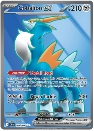 Cobalion ex 103 / 86