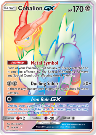 Cobalion-GX 189 / 181
