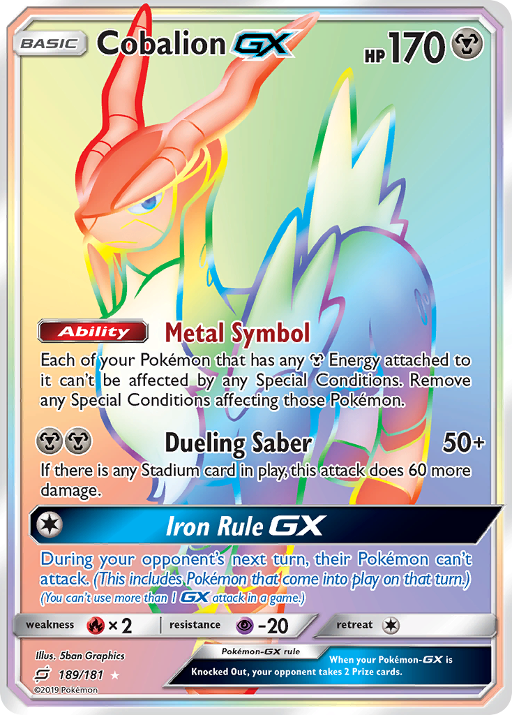 Cobalion-GX 189 / 181