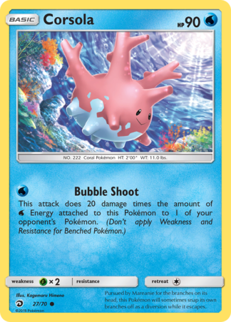 Corsola 27 / 70