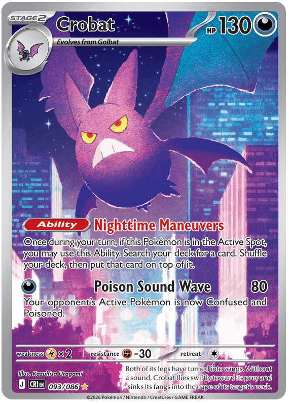 Crobat 93 / 86