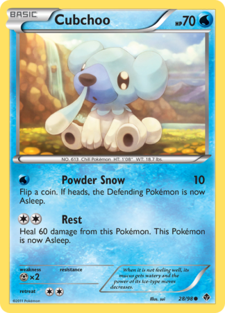 Cubchoo 28 / 98