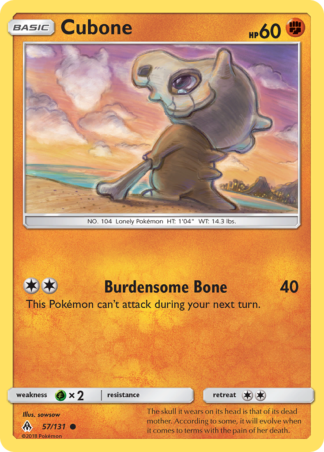 Cubone 57 / 131