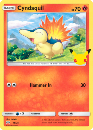 Cyndaquil 10 / 25