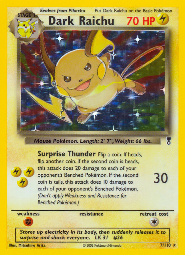 Dark Raichu 7 / 110