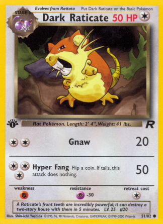 Dark Raticate 51 / 82
