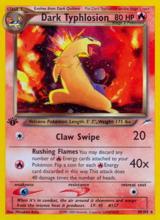 Dark Typhlosion 10 / 105