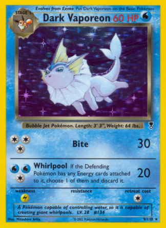 Dark Vaporeon 9 / 110