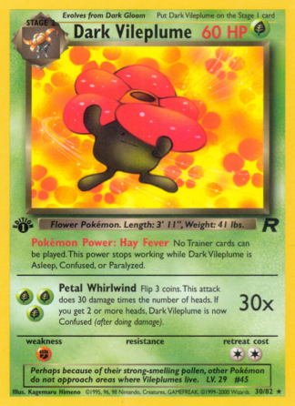 Dark Vileplume 30 / 82