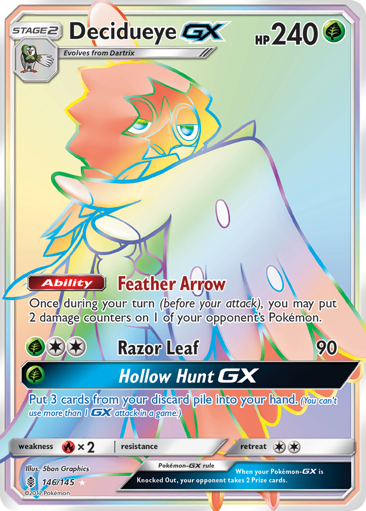 Decidueye-GX 146 / 145