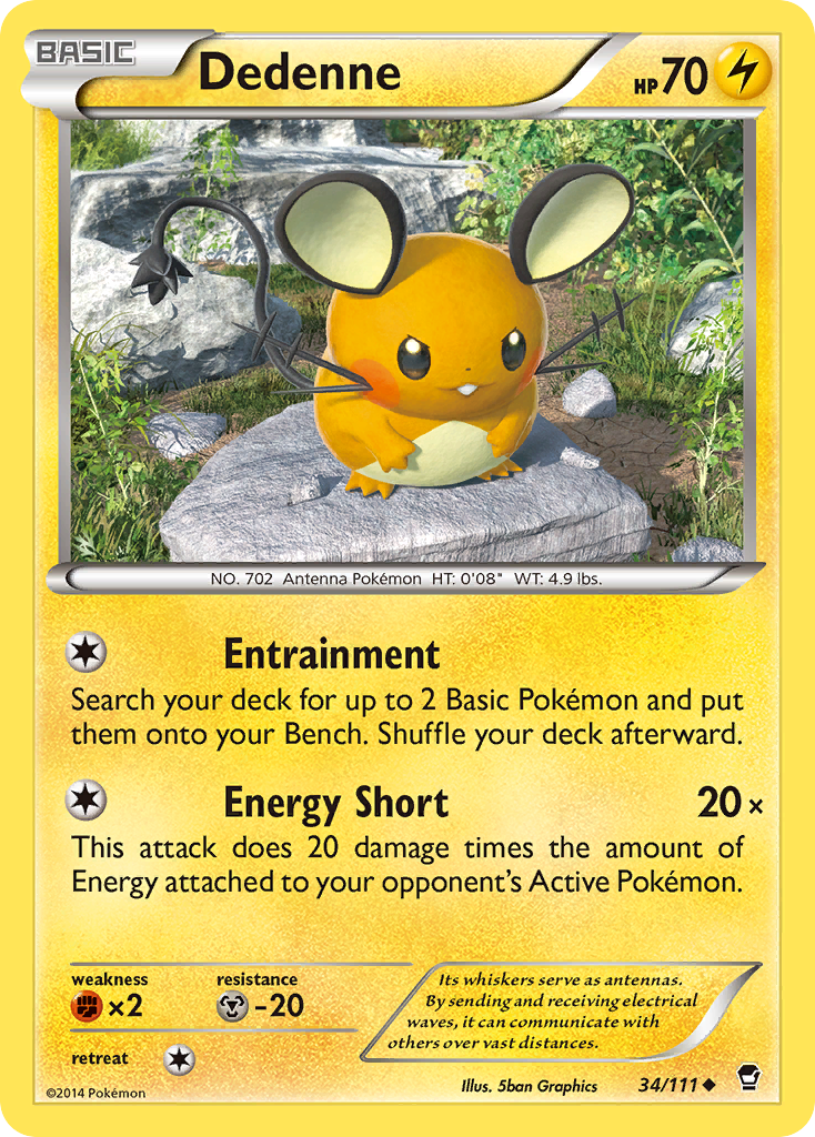 Dedenne 34 / 111