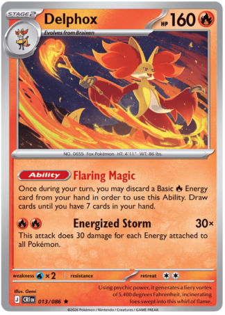 Delphox 13 / 86