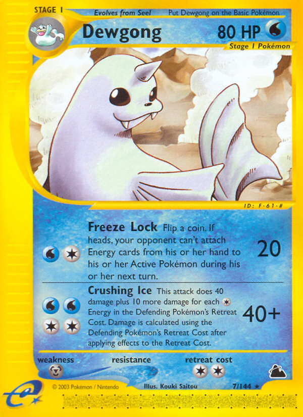 Dewgong 7 / 144