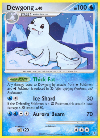 Dewgong 24 / 147