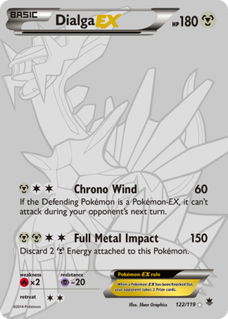 Dialga-EX 122 / 119