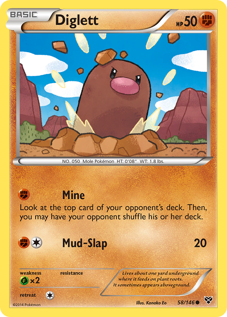 Diglett 58 / 146