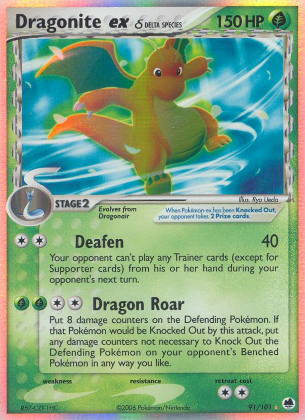 Dragonite ex δ 91 / 101