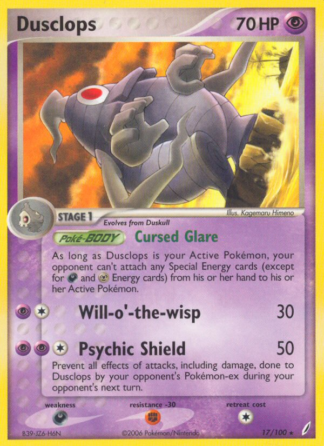 Dusclops 17 / 100