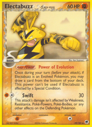 Electabuzz δ 29 / 101