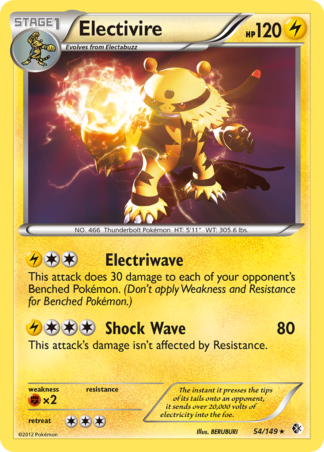 Electivire 54 / 149