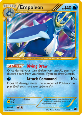 Empoleon 117 / 116