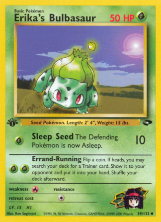 Erika's Bulbasaur 39 / 132