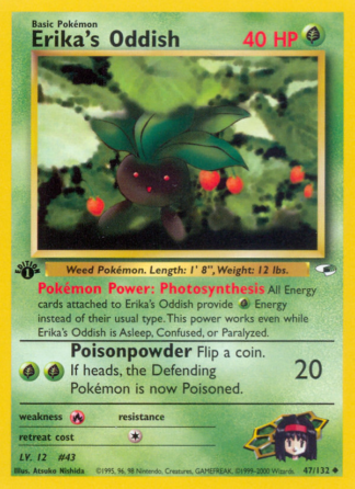 Erika's Oddish 47 / 132