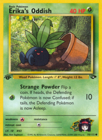 Erika's Oddish 70 / 132