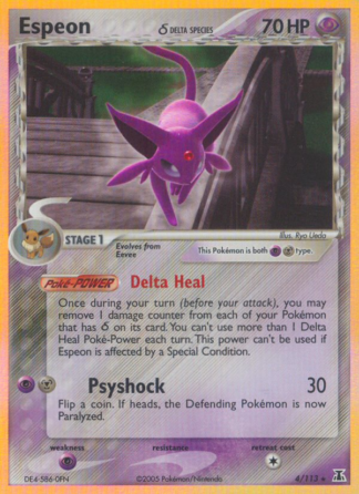 Espeon δ 4 / 113
