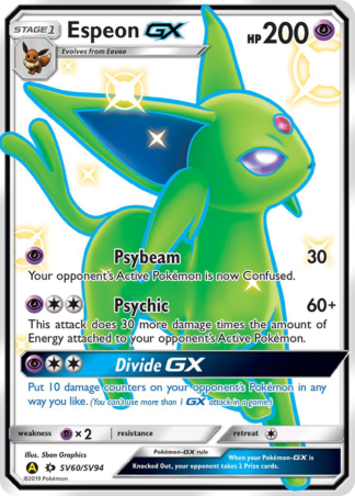 Espeon-GX SV60 / 68