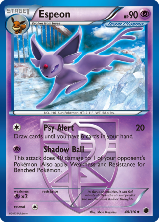 Espeon 48 / 116