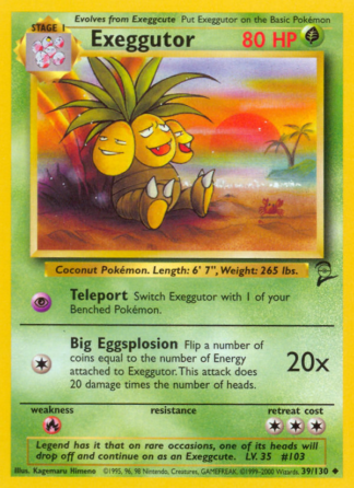 Exeggutor 39 / 130