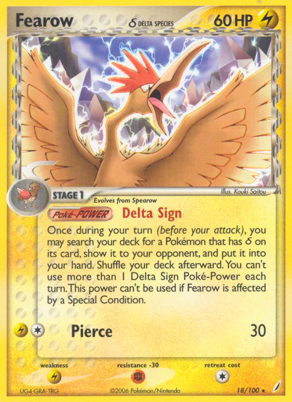 Fearow δ 18 / 100