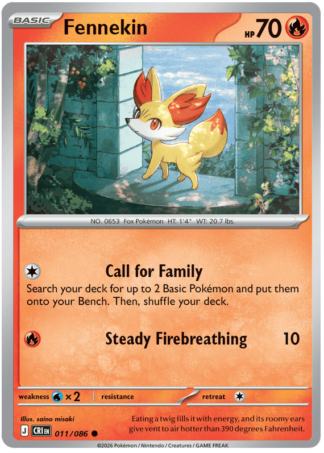 Fennekin 11 / 86