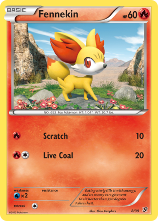 Fennekin 8 / 39