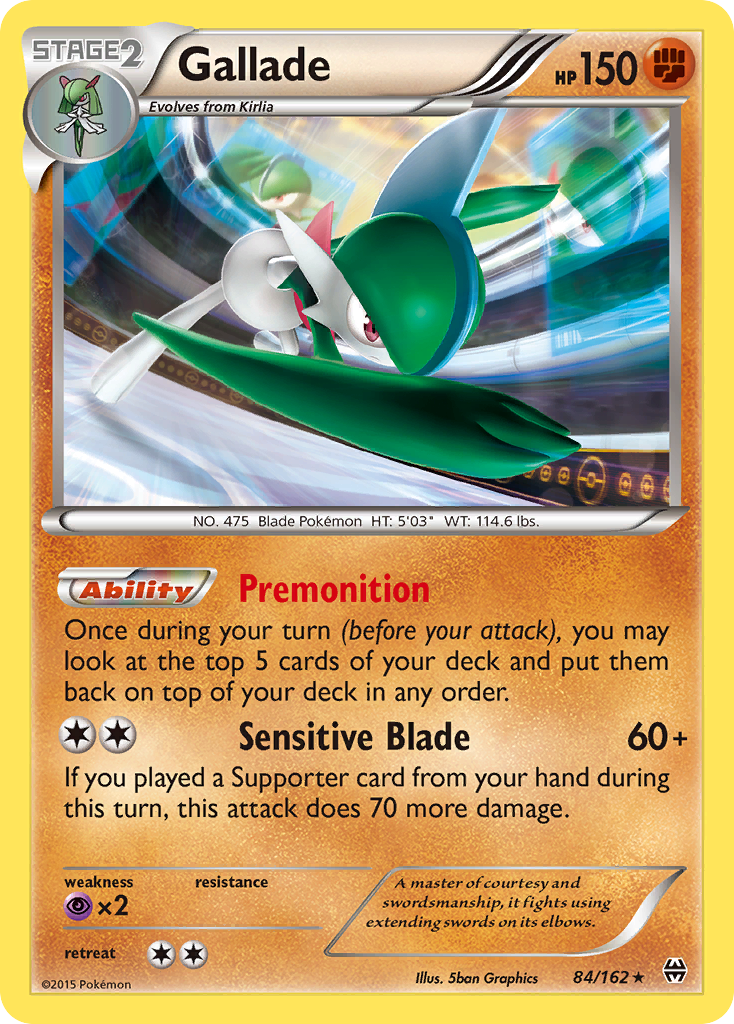 Gallade 84 / 162