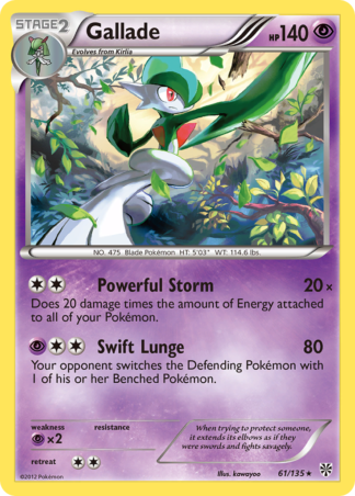 Gallade 61 / 135
